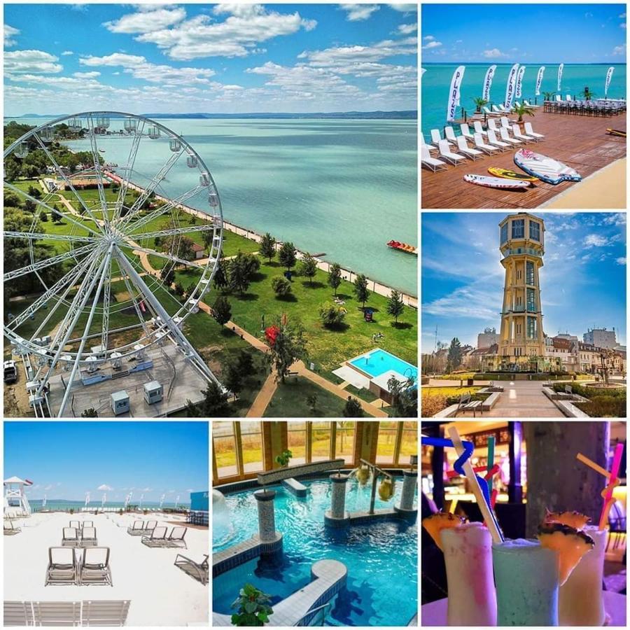 Balaton Wellness Apartman Siófok Exteriör bild